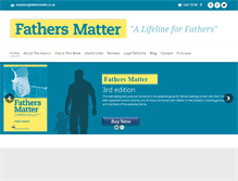Tablet Screenshot of fathersmatter.co.uk